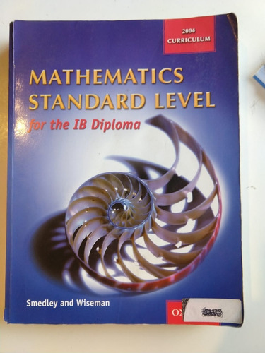 Mathematics Standard Level