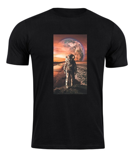 Camiseta Astronauta Galaxia Planetas Nasa Uniservo Camisa