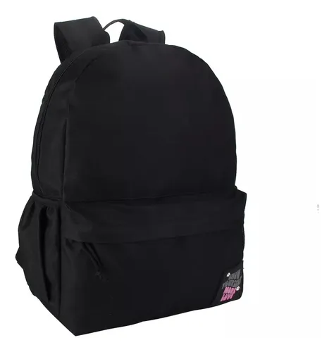 Amplia Mochila Antirrobo de Nylon para Mujer con 2 Bolsillos Frontales.  Pronto Moda Cobo Calleja