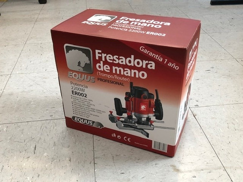 Router Fresadora Equus Trompo 12mm 2100w Profesional