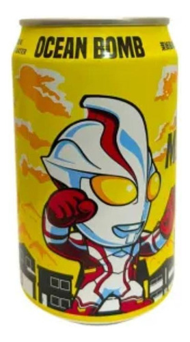 Gaseosa Anime Sabor Limón - Ultraman Mebius - 330 Ml