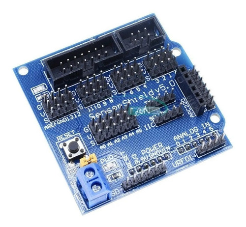 Sensor Shield V5 Tarjeta De Expansión Arduino Uno Mega