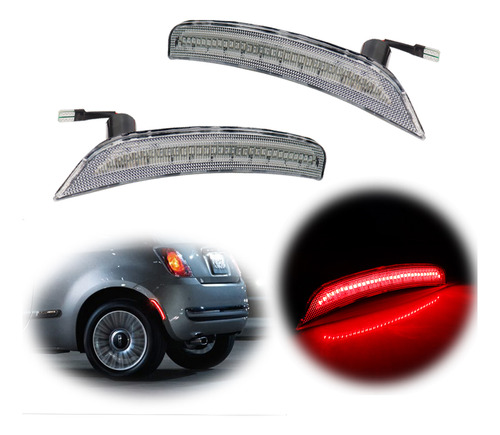 Luz Led De Posición Lateral Trasera Para Fiat 500 2012-2017 