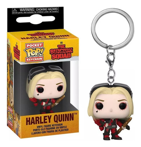 Llavero Pocket Pop: Escuadron Suicida Harley Quinn 2