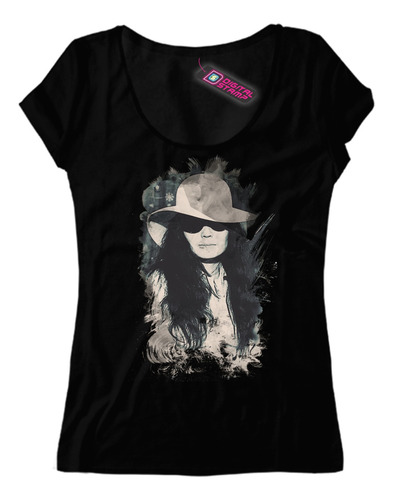 Remera Mujer Yoko Ono John Lennon Beatles Ca140 Dtg Premium