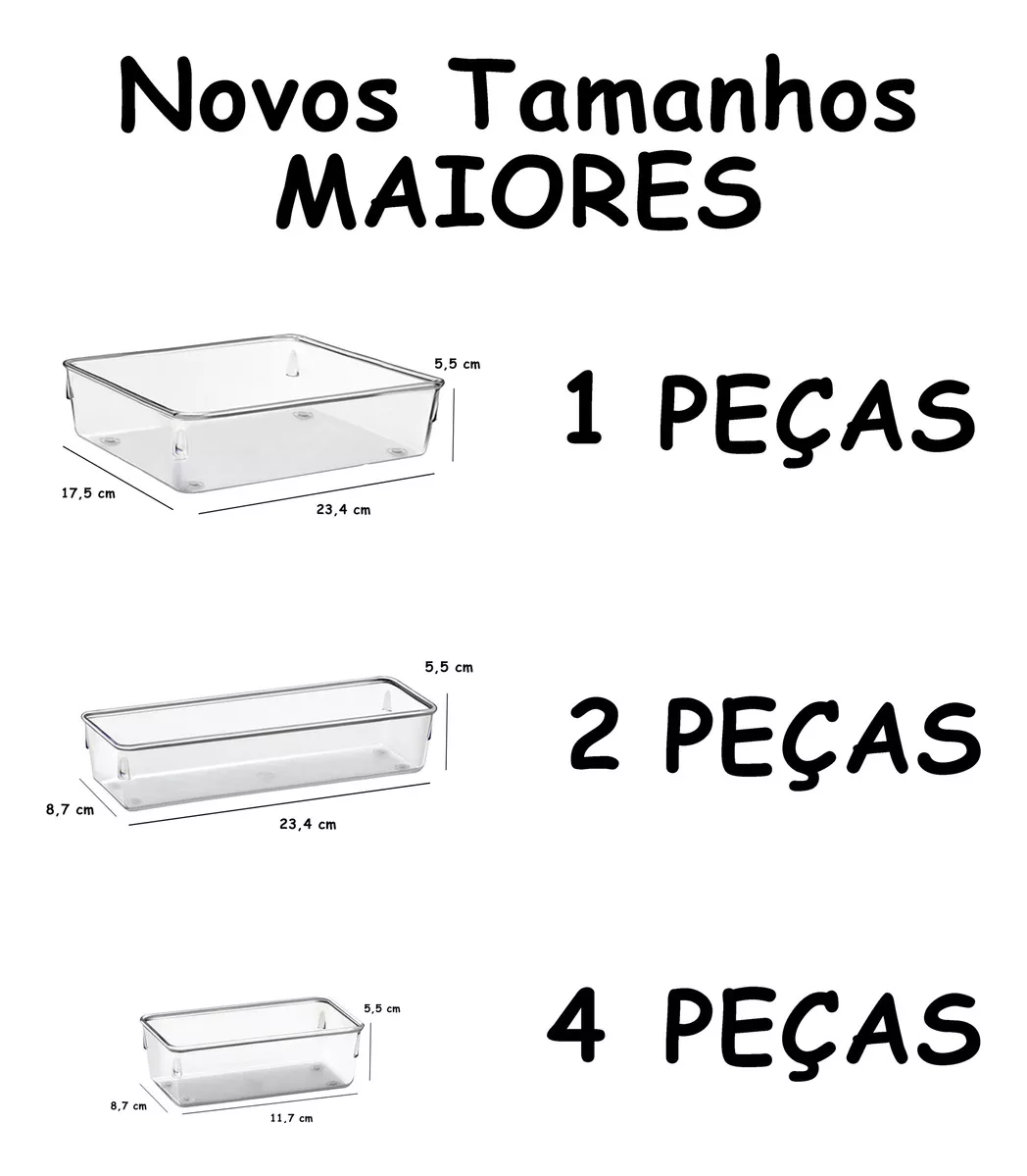 Segunda imagem para pesquisa de organizador de gavetas