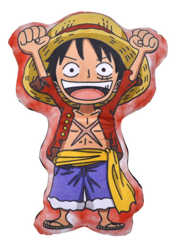  One Piece Anime Cojin Peluche Luffy