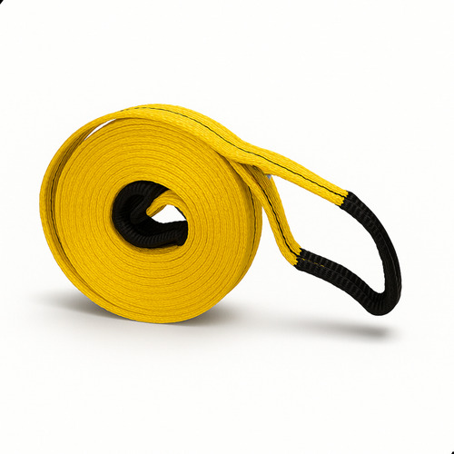 Cinta Amarração Reboque 10 Toneladas 6 Metros Cargas Pesadas Cor Amarelo