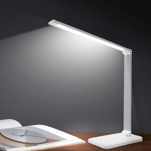 Lámpara De Escritorio Led Con Puerto Usb, Luz De Escritorio