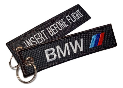 Llavero Bordado Bmw - Insert Before Flight