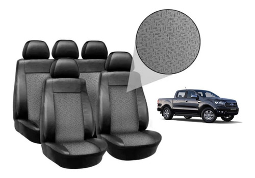 Fundas Cubre Asientos P/ Ford Ranger C/ Jackard Premium