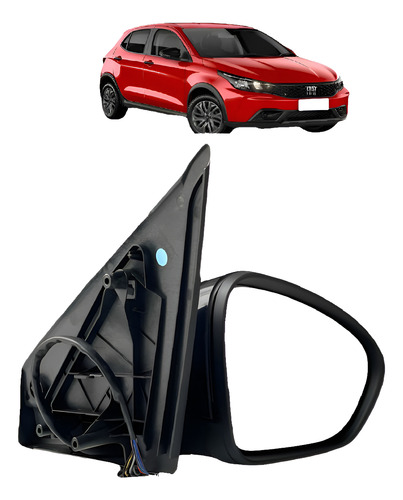 Espelho Retrovisor Fiat Argo Cronos 18 19 20 21 22 Elétrico