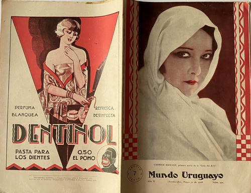 Mundo Uruguayo N° 490 Actualidad, Sociales De Época 1928 Mu1