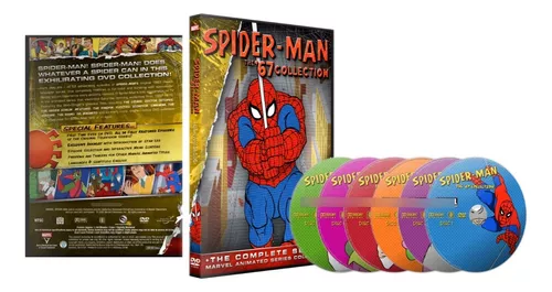 Dvd Homem Aranha Ação Sem Limites Série Completa Dublado