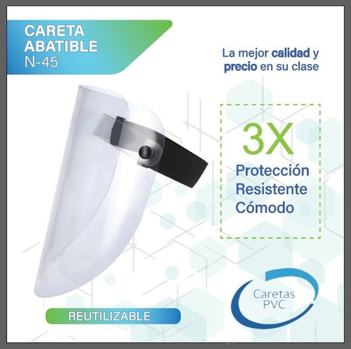 30 Caretas Protectoras 30 Cubreboca Liquido Limpiador Gratis