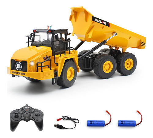 Juguete De Camión Volquete Con Control Remoto Fistone, 11 Ca