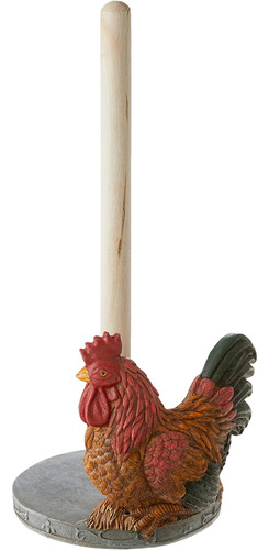 Soporte Para Papel De Cocina Koehler Inch Country Rooster