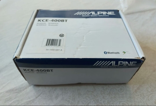 Interface Bluetooth Original Alpine Modelo Kce-400bt