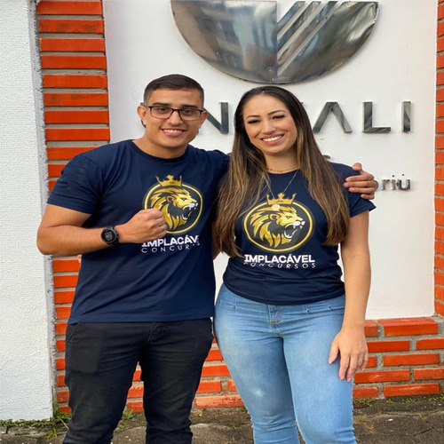 Camiseta Baby Look Implacável Concursos