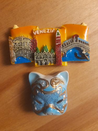 2 Imanes Decorativos Traidos De Venecia. 5000$