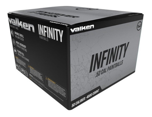 Valken Infinity .50 Caja De 4000 Paintballs Xchws C