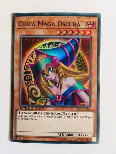 Chica Maga Oscura. Super Rare. Yugioh! Speed Duel