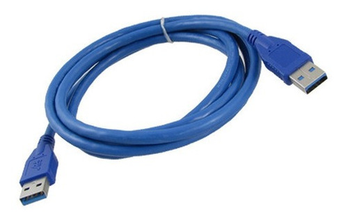 Imagen 2 de 3 de Cable Usb Tipo A Macho/macho Para Transmisión De Datos Imexx