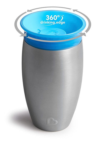Munchkin Miracle Taza Para Sorber De Acero Inoxidable 360, A
