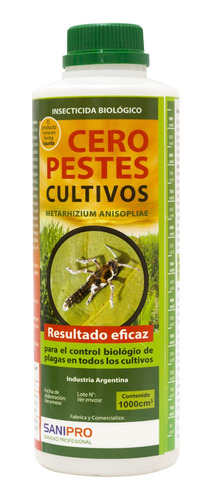 Metarhizium Ansiopliae Insecticida Biológico Plantas Organic