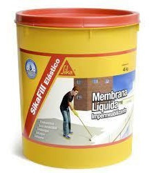 Membrana Liquida Impermeabilizante 4kg Sika -ynter Industria