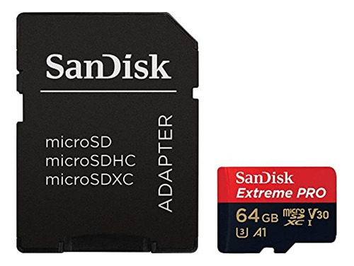 Tarjeta De Memoria Microsdxc Con Adaptador Sd 64gb