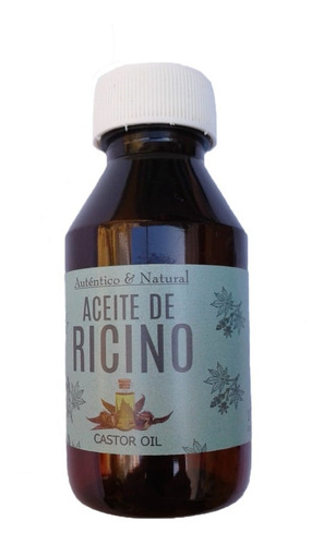 Aceite De Ricino Puro Virgen Cosmético X 100 Ml. En Once.