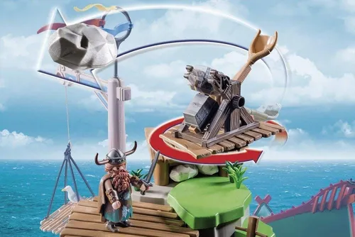 Playmobil 9243 Fortaleza Dragones Isla De Berk Mema Chimuelo
