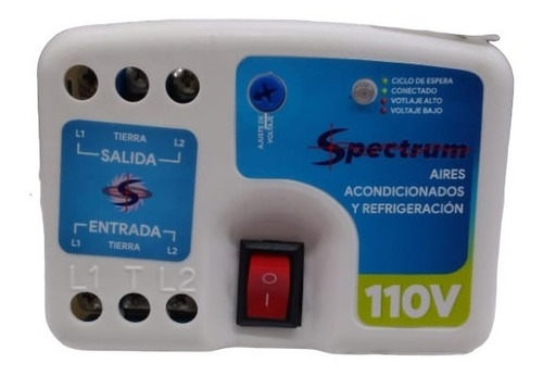 Protector  Aire Acondicionado Bornera/bornera 110v Spectrum