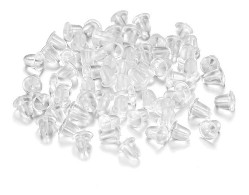 Imagen 1 de 5 de Gomas De Silicona Para Aros, Paquete Con 200 Unidades