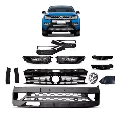 Kit Transformação Amarok 2010 A 2016 Para 2017 18 Até 2024