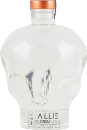 Imagen 5 de 5 de Vodka Allie 700ml 40%alc. En Estuche