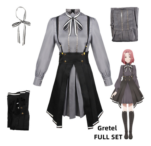 Set Completo De Falda Tipo Top Yumegatari Gretel Lily De Anime Spy Room