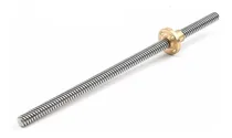 Comprar Tornillo Tipo Acme Con Tuerca Tr8*2 X100mm Impresora3d Cnc