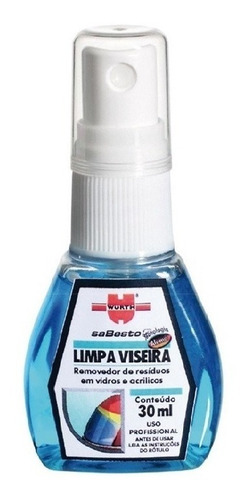 Limpa Viseira De Capacete Moto Wurth 30ml Quebra Sol