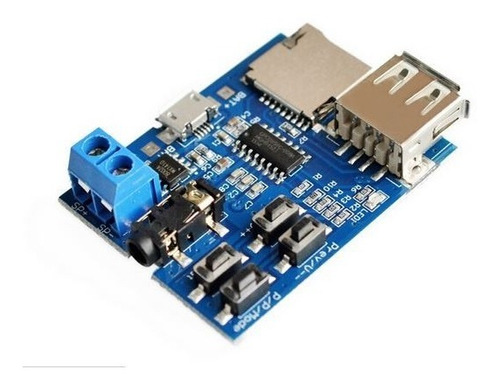 Modulo Reproductor Mp3 Con Memoria Sd; Arduino, Pic