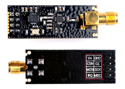 3pzs Modulo Rf Radiofrecuencia Nrf24 Con Antena Mv Nrf2401