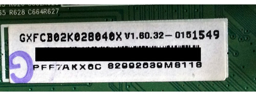 Main Vizio Gxfcb02k028 715g7126-m01-001-004t Modelo D50f-e1 (Usado)