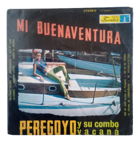 Lp Vinilo Mi Buenaventura Peregoyo Y Su Combo Vacaná 