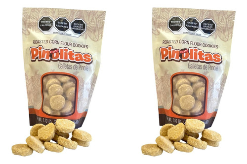 Galletas De Pinole 2 Pack 1 Kg Delicosas Galletas Pinole 