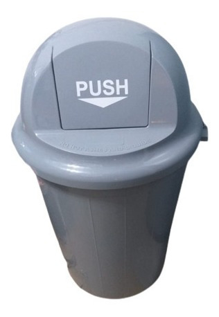 Papelera Push Institucional De 80 Lts