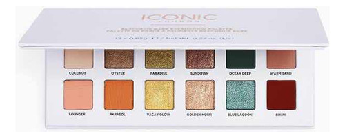 Iconic London - Paleta De Sombras Beachside Babe Original