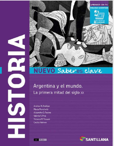 Historia Arg Y El Mundo Nuevo Saber Es Clave - Santillana