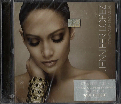 Cd Jennifer Lopez - Como Ama Una Mujer (ed. Argentina, 2007)