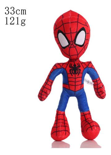 8pcs The Avengers Spiderman Peluche Muñeca Cumpleaño Regalo